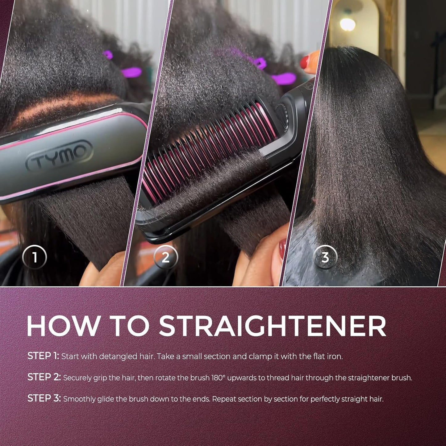 Tamao FLIPRO Straightener Comb