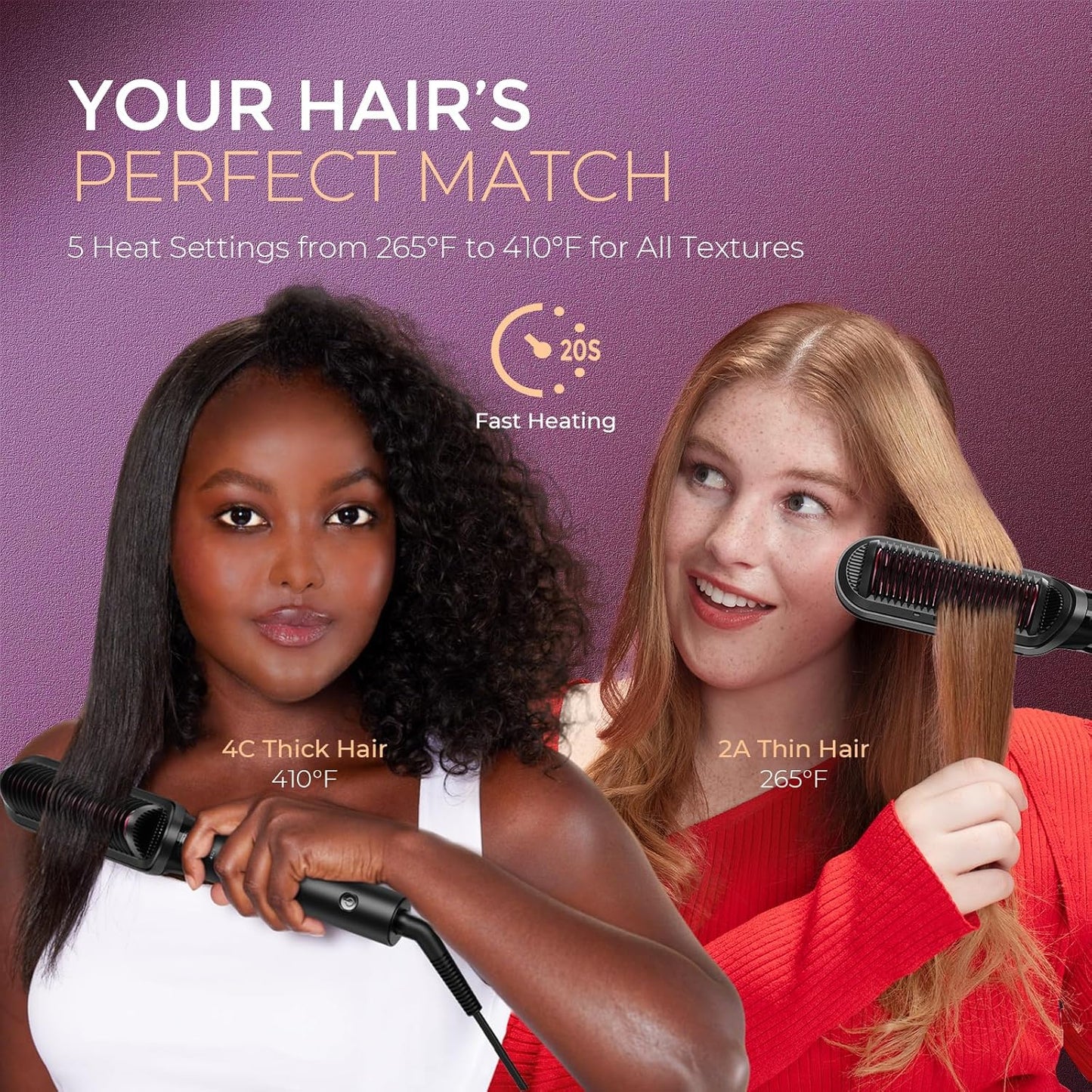 Tamao FLIPRO Straightener Comb